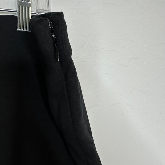 Who What Wear Black Stirrup Pants Leggings 18W Side Zip Stretch Plus Trouser NEW - Picture 8 of 10